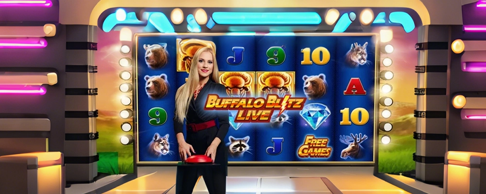 17br Caça-níqueis Buffalo Blitz ao Vivo